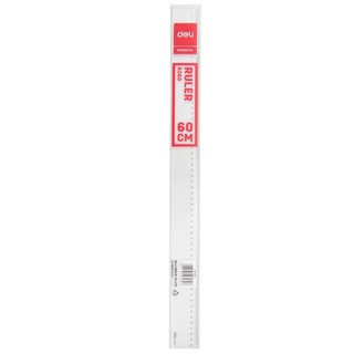 Thước kẻ 60cm Deli E6260, trong suốt