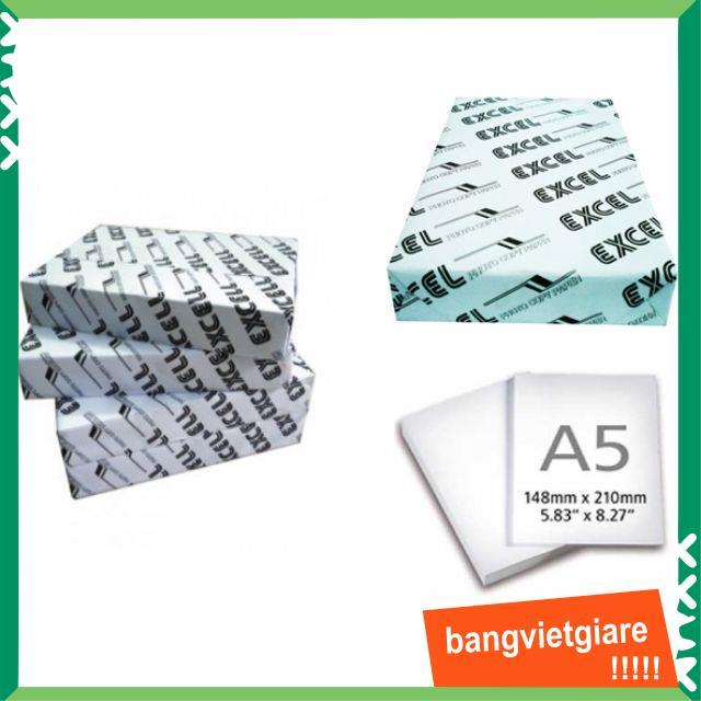 1 garm Giấy Excel A5 Dl 70 gsram