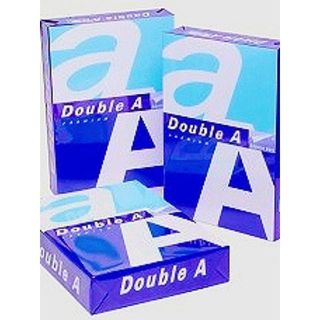 5 ream GIẤY IN DOUBLE A A4 70GSM  (500 Tờ/ream)