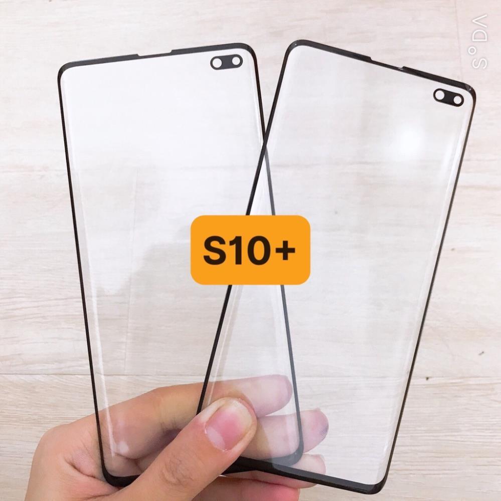 kính samsung s10 plus - kính ép màn hình có keo oca - G975F - G975U - kính ép liên keo sam sung