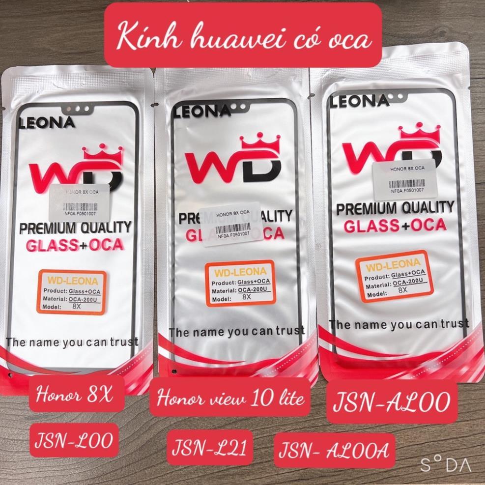 KÍNH ÉP MÀN HÌNH CÓ KEO OCA HUAWEI 8X - KÍNH HUAWEI JSN-L00 - KÍNH HUAWEI JSN-L21, JSN-L22, JSN-L42,