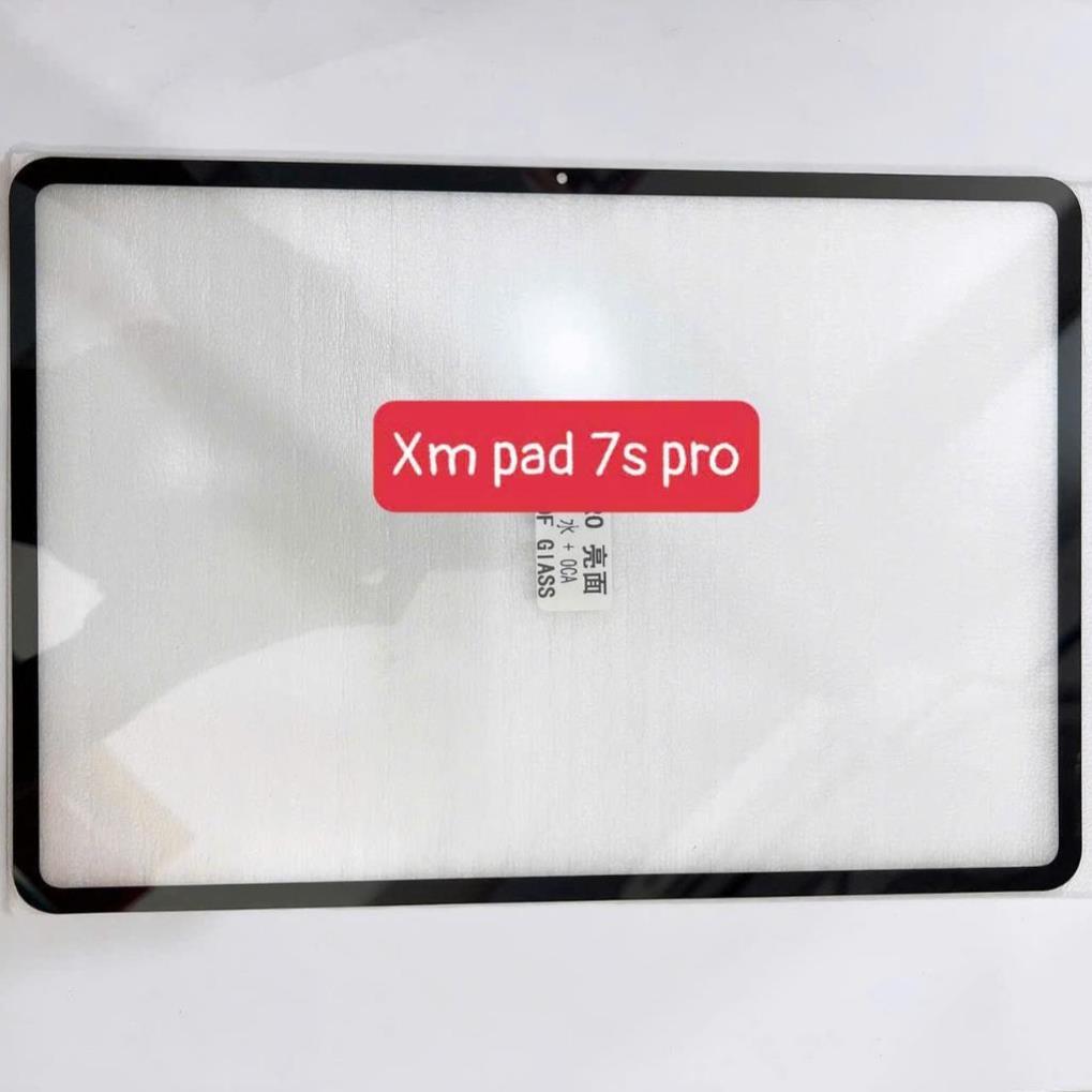 Kính Xiaomi Pad 7S Pro có keo oca, kính ép Xiaomi Pad 7S Pro 12.5", kính redmi
