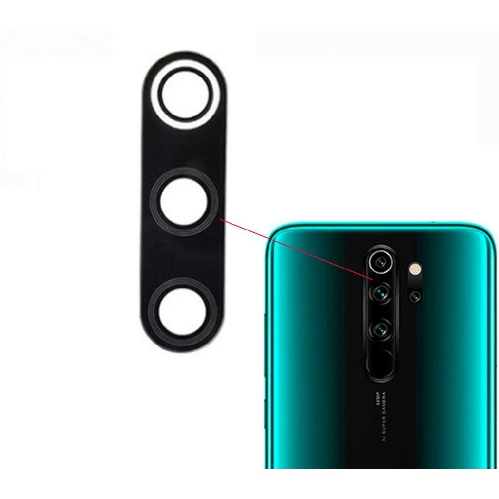 Mặt kính camera ngoài xiaomi redmi note 8 pro, viền lens, mắt kính cam, 2015105, M1906G7I, M1906G7G
