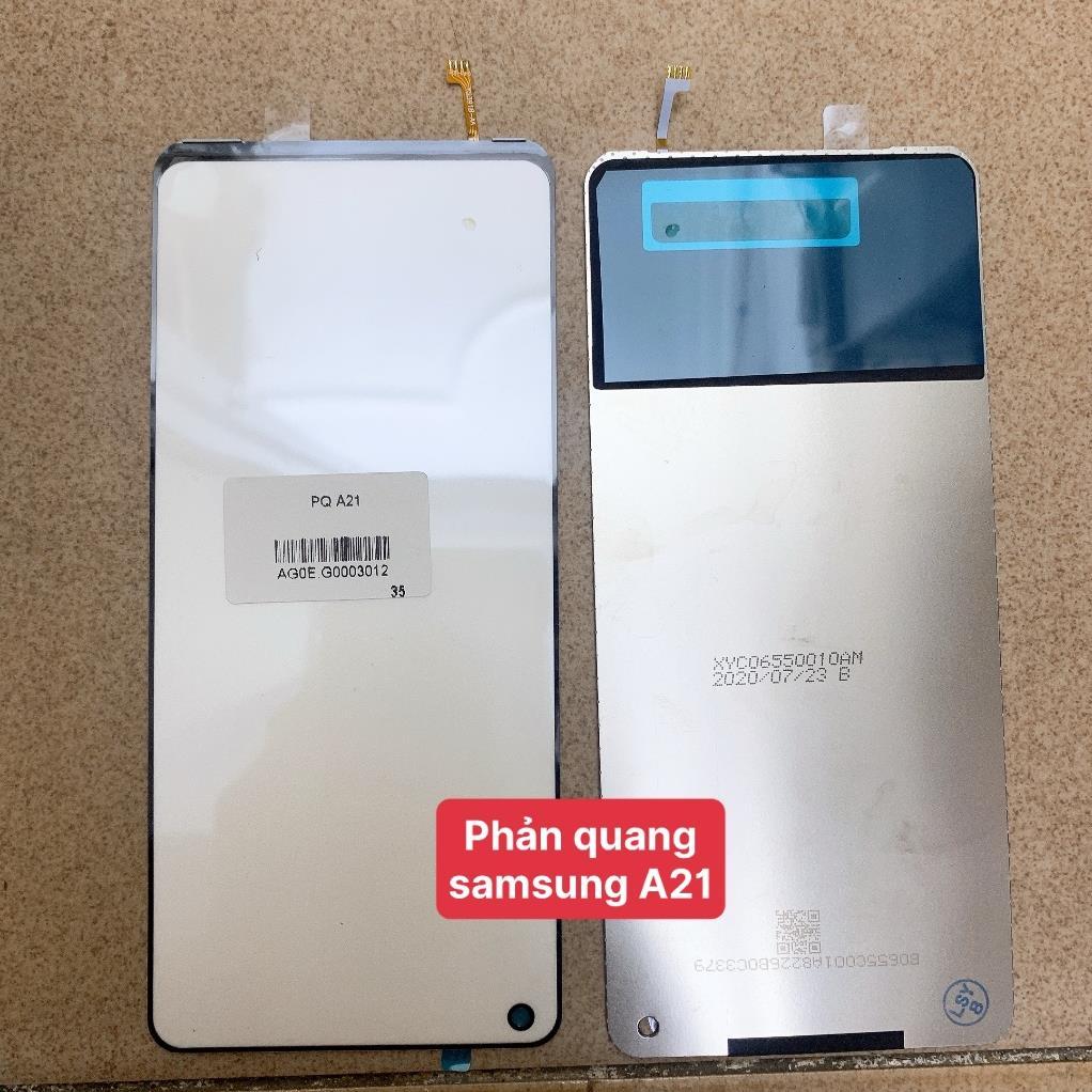 Miếng lót màn hình phản quang samsung a21, backlight sam sung a215, ss a21. tốt