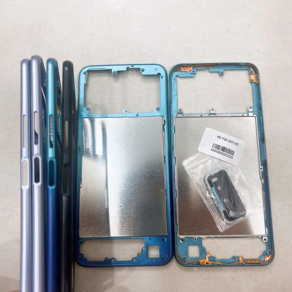 Lưng nhựa vivo y20, nắp lưng, nắp pin vivo Vivo y20, khung sườn, benzen, khay sim V2029, V2029_PK, g
