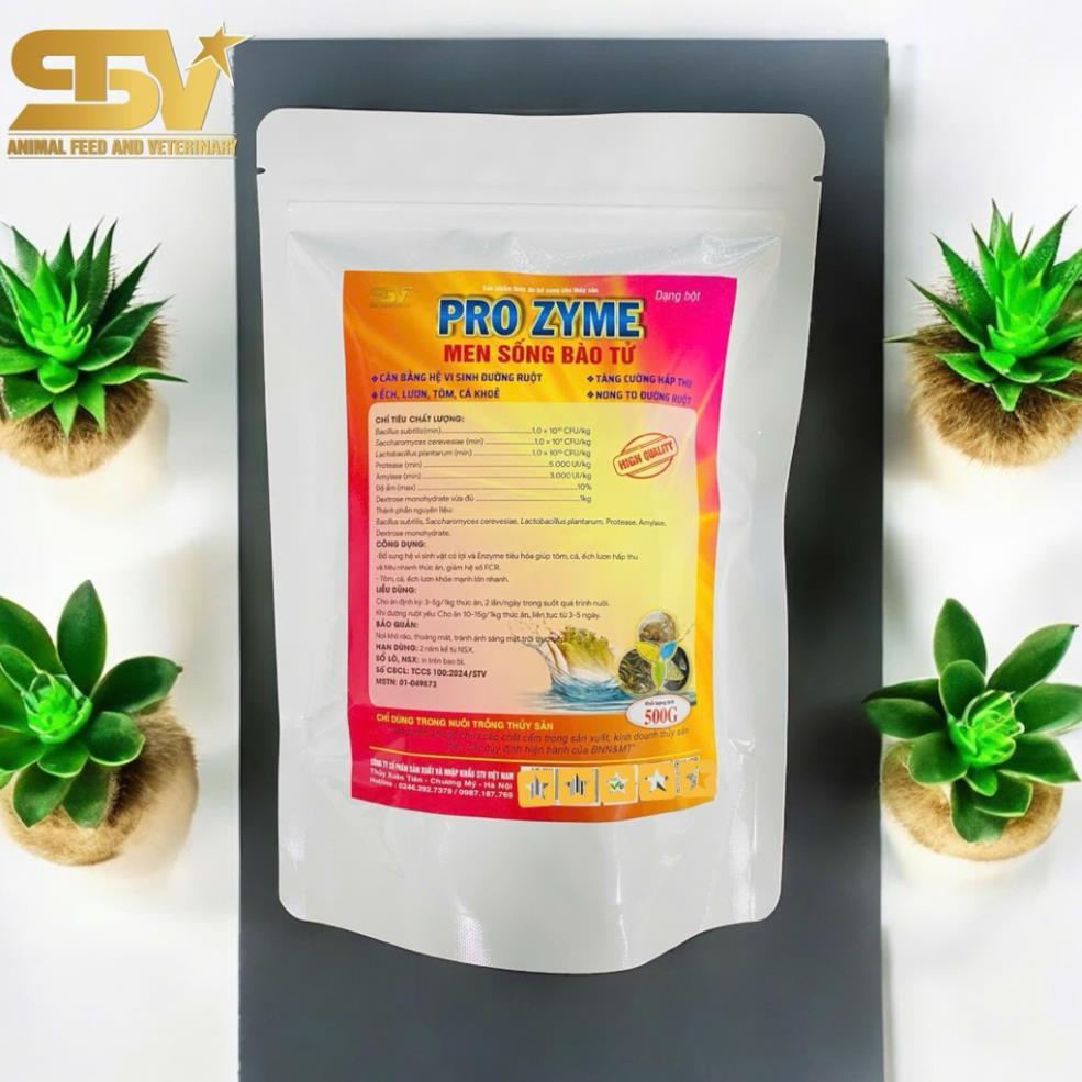 MEN SỐNG BÀO TỬ_PROZYME_gói 500 gam