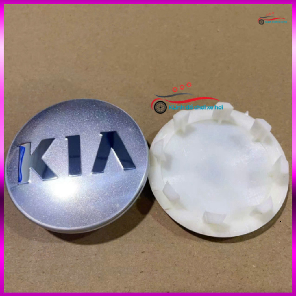 Logo chụp mâm, ốp lazang bánh xe Kia Morning, Picanto, Cerato, Rio, Carens, Sorento, Sedona, Rondo, 