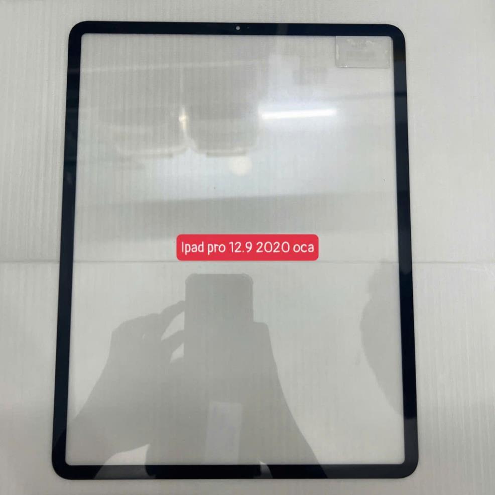 Kính ipad pro 12.9 2020, kính ipad pro 12.9 gen 4 - 12.9 inches, kính ép màn hình có keo oca, A2069,