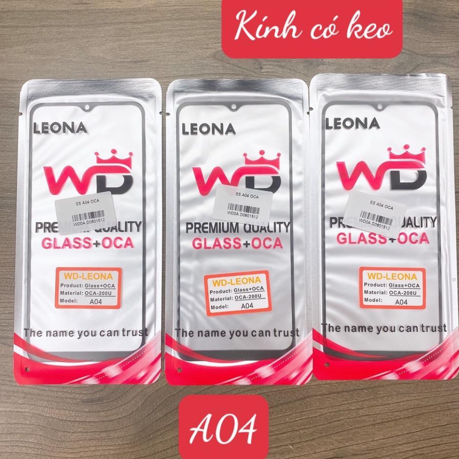 kính samsung A04, Kính ép màn hình có keo oca samsung a04, kính ép có keo samsung a045f, SM-A045F, S