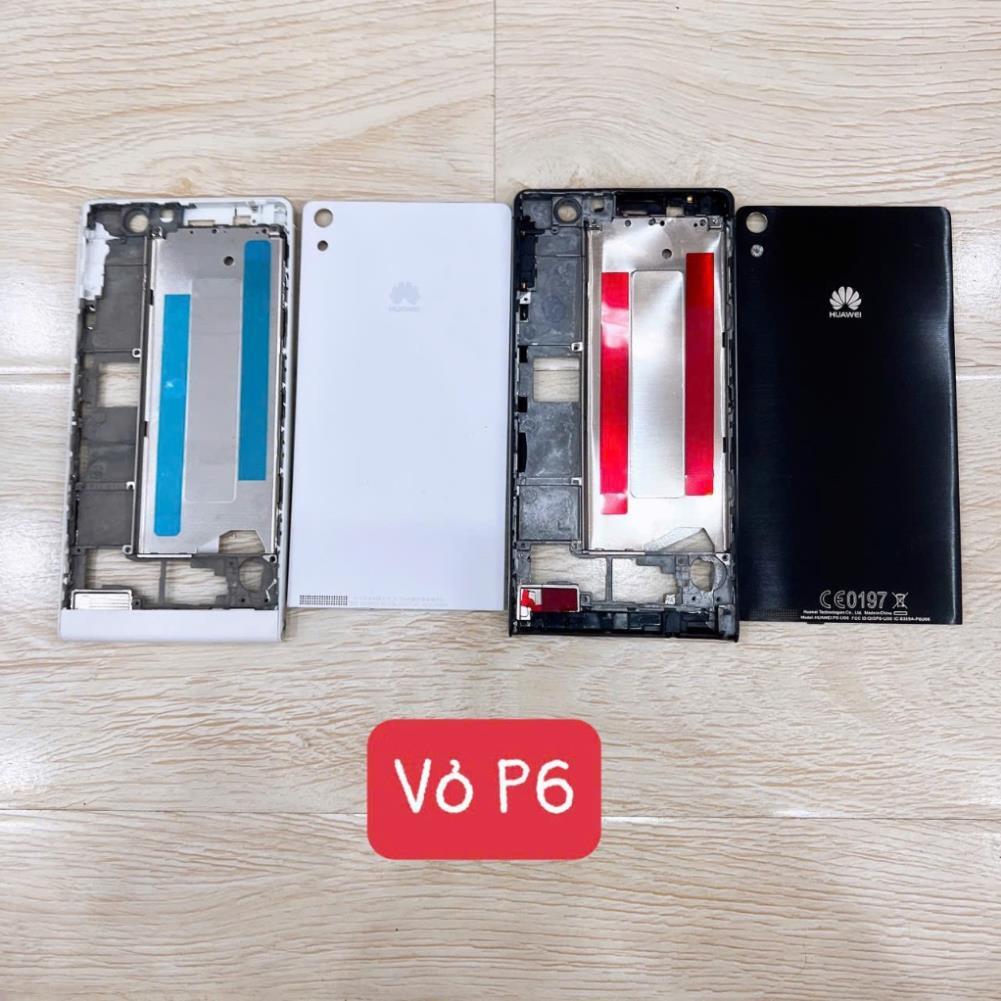 P6 - Lưng vỏ huawei P6  - nắp lưng - nắp pin - vỏ bộ p6