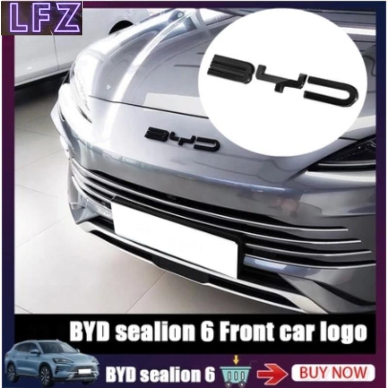 Byd sealion 6 Logo Ô Tô Lưới Tản Nhiệt Trước Chữ Logo byd Phụ Kiện byd sealion 6 Trang Trí Xe Hơi