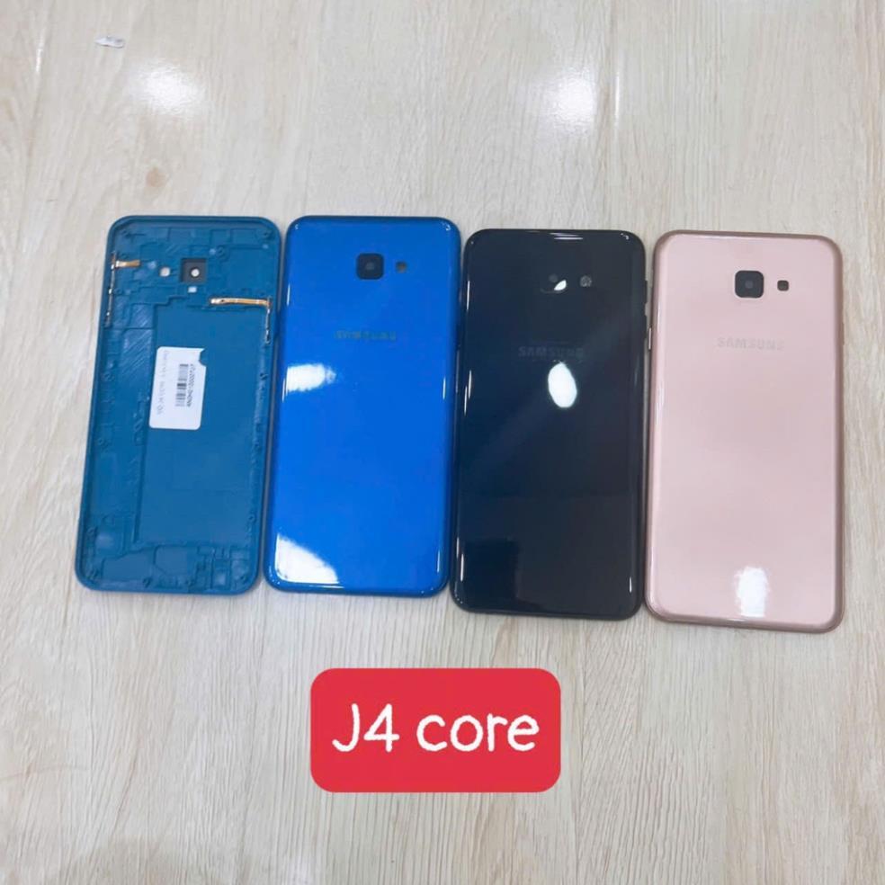 Lưng vỏ samsung J4 core, nắp lưng, lưng pin, khung nhựa, khung viền, vỏ sam sung SM-J410D, SM-J410F,