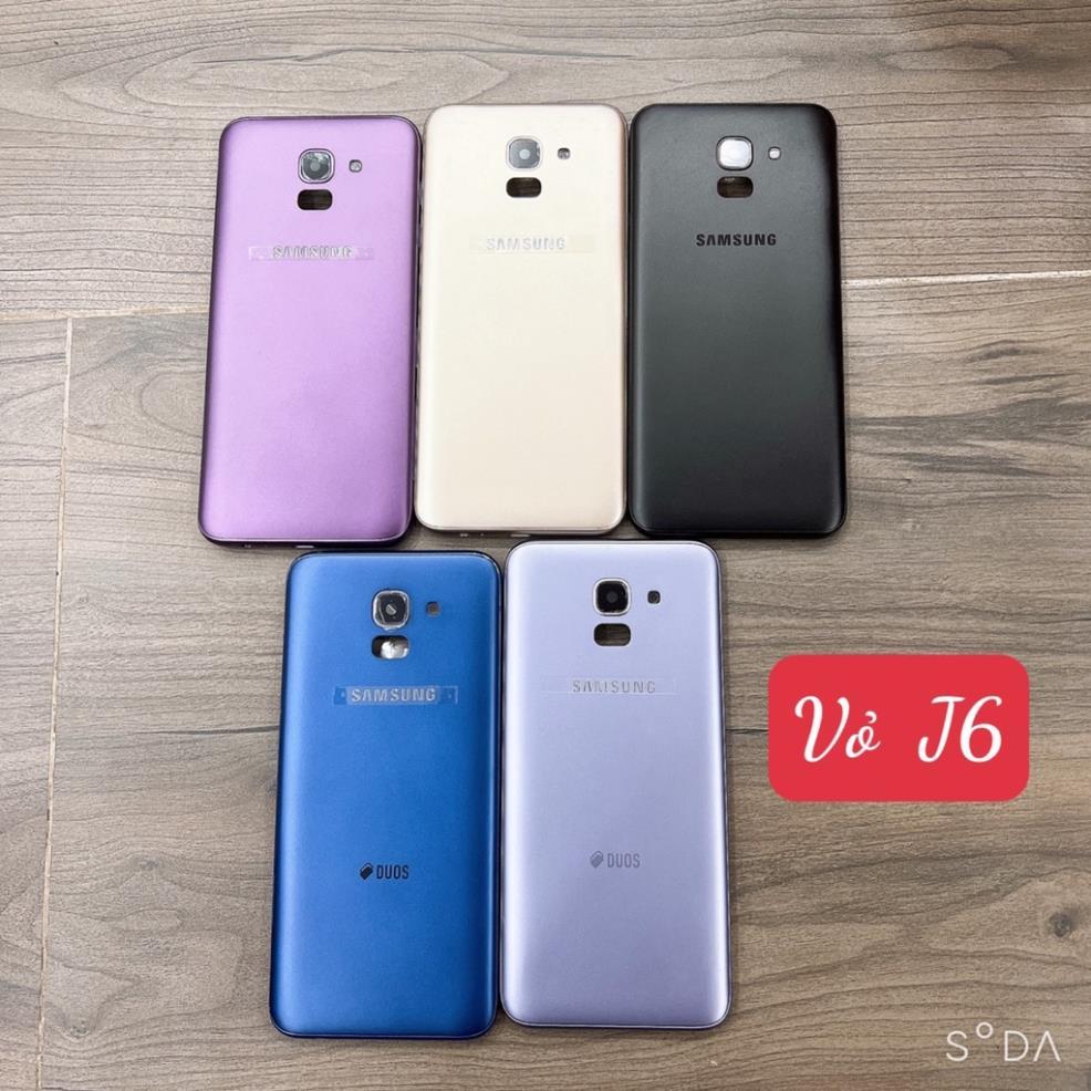 Lưng vỏ samsung j6 - nắp lưng, lưng nhựa, lưng pin, khung nhựa sam sung j600, SM-J600G, SM-J600F, SM