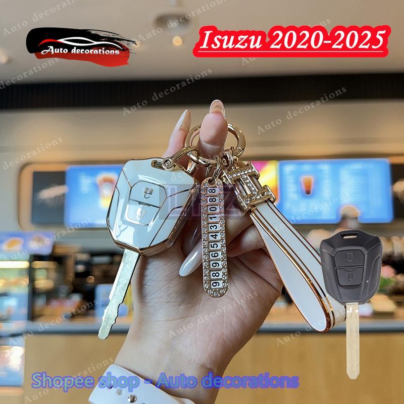 Dành Cho Isuzu 2020-2025 Chìa Khóa Dmax MU7 Móc Khóa Isuzu Chìa Khóa Xe Ô Tô