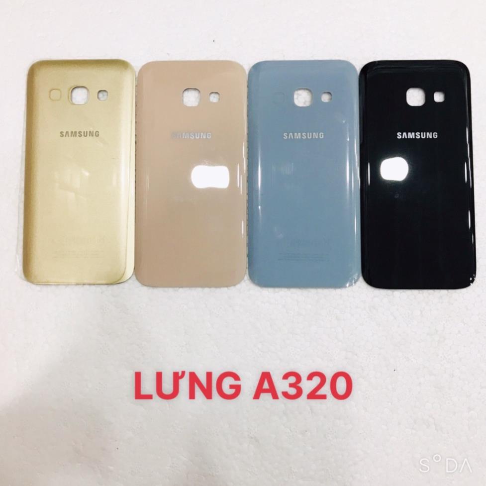 Lưng vỏ samsung a320 - nắp lưng - lưng kính - lưng pin sam sung a3 2017