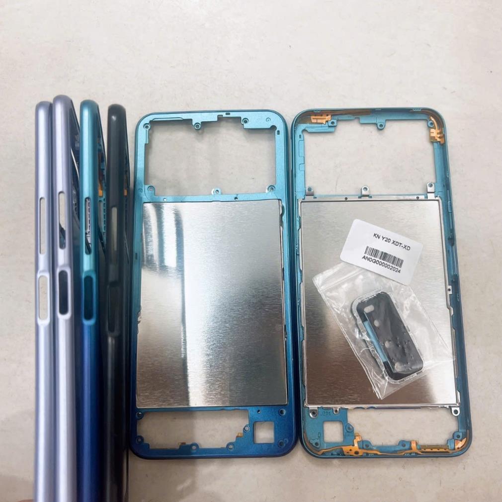 Lưng vỏ vivo y20, nắp lưng, nắp pin vivo V2029, V2029_PK, lưng nhựa, khung sườn, benzen, khung màn h