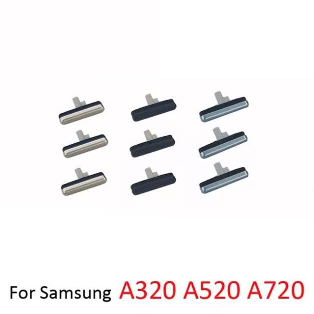 Nút nhựa bấm mở nguồn bên ngoài samsung a320, nút bấm on off  nút volume sam sung a3 2017, nút nhựa 