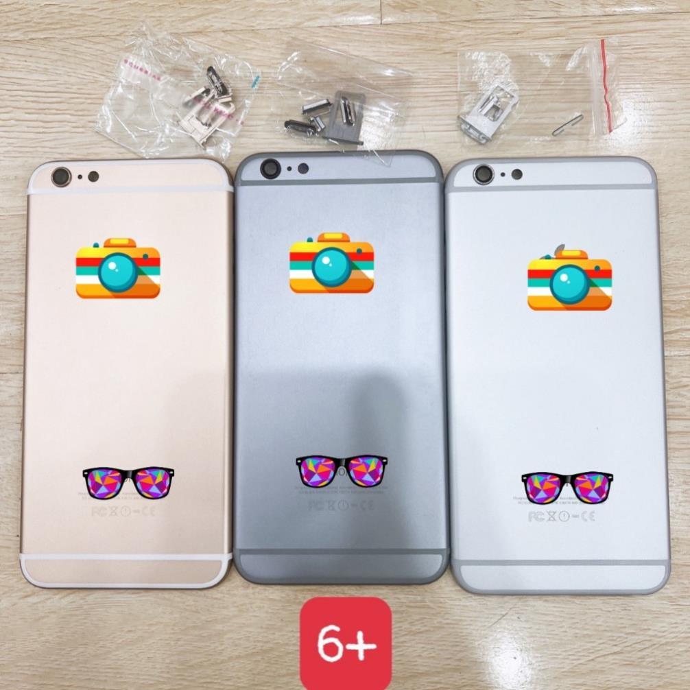 Lưng vỏ dùng cho máy ip 6 plus - nắp lưng - nắp pin 6+ - dùng cho máy iphone 6 plus - vỏ dùng cho ip