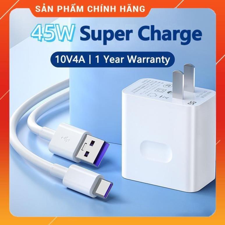 Bộ sạc siêu nhanh 45W cho OPPO K13 Turbo K13 Pro K13 K12S K12 K11 K11X K9 K9S Cáp dữ liệu điện thoại
