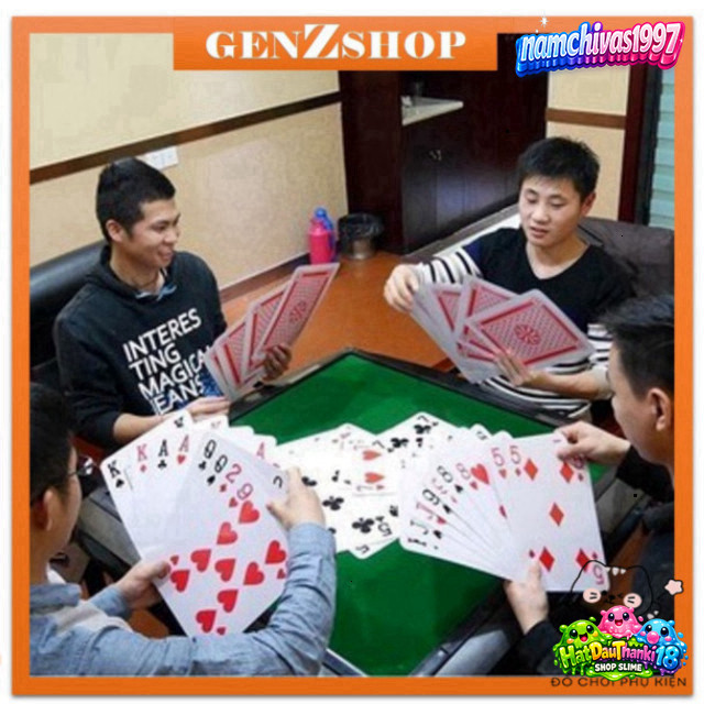 Poker A4 Khổng Lồ Bài Tây To To Kích Thước Đại Gia (A4)