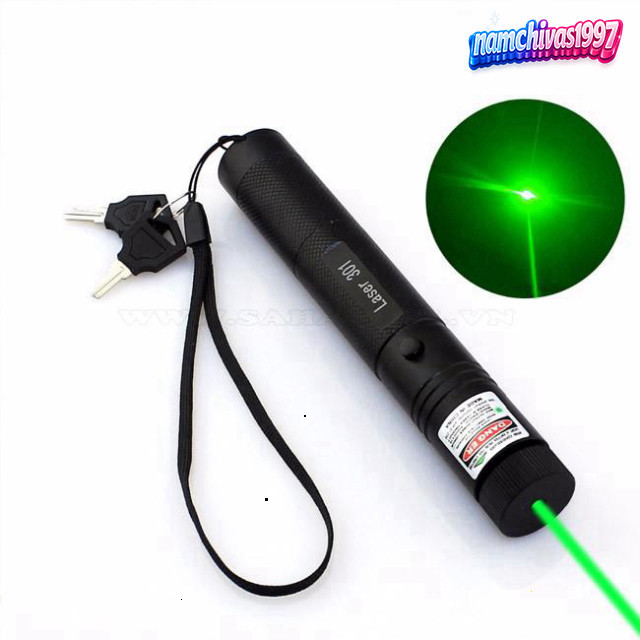 Đèn LAZE 303 Siêu Mạnh 303 Tia Xanh Khá Cứng