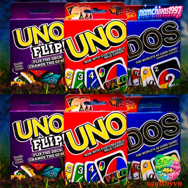 Uno Cấp 112 Lá Đa Năng: Flip, Dare, Harry Potter & MineCraft