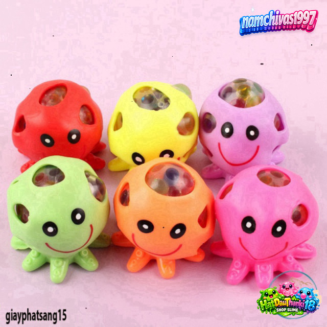 Octopus Toy Squeeze Nỏ Dễ Nhẹ Hạt Nở - Tạo Niềm Thích Hợp Cho Bé
