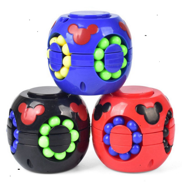 Đồ chơi giải đố suy nghĩ IQ Ball - Rubik Cube Bean Spinner tập luyện trí tuệ Giúp Bé Thông Minh