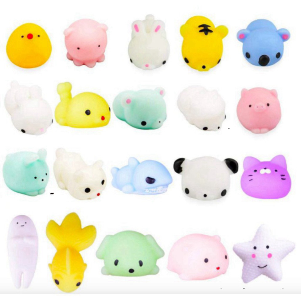 QUISHY MOCHI HÌNH THÚ DỄ THƯƠNG , ĐỒ CHƠI BÓP MỀM SIÊU ĐÃ TAY - VANI STORE-139