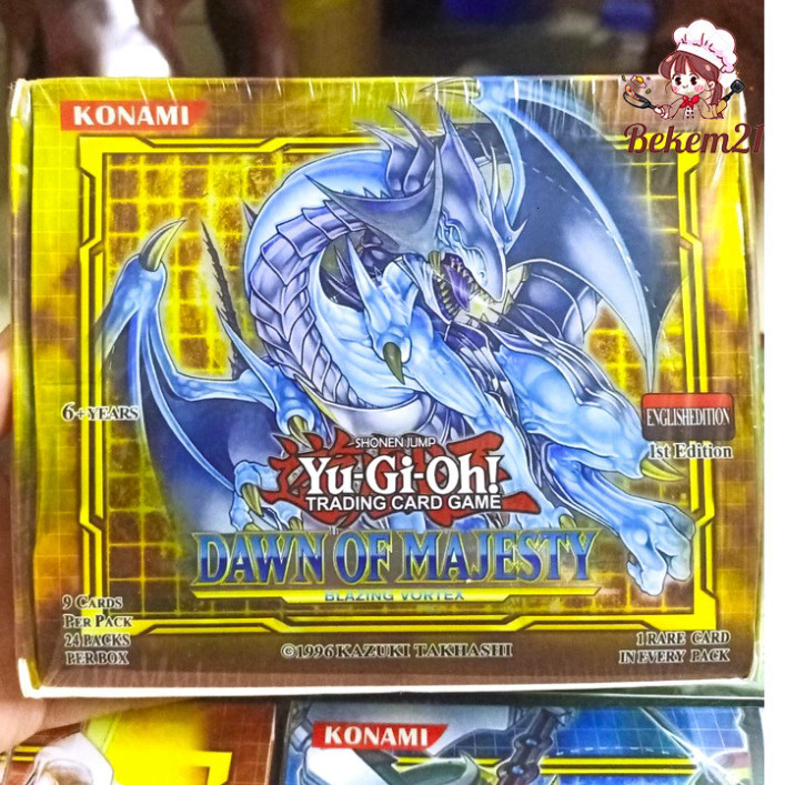 Bộ Bài YUGIOH Giấy Cứng - Gồm 240 Thẻ Bài Và 1 Lá Bài Hiếm