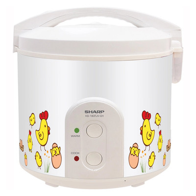 [CHÍNH HÃNG]  Nồi Cơm Nắp Gài 1.8L SHARP KS-183TJV(CH)