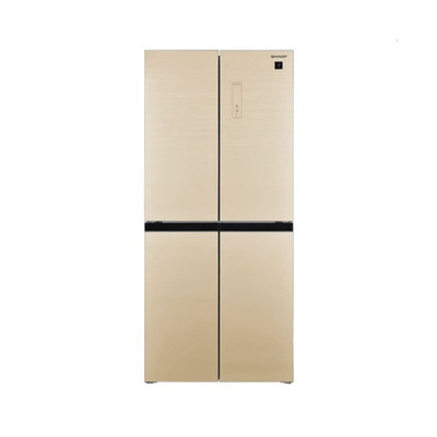 [CHÍNH HÃNG] Tủ Lạnh 421L Sharp Multi Door SJ-FXP510VG-CH - Công Nghệ Inverter Tiết kiệm điện - Màu Vàng Champaigne