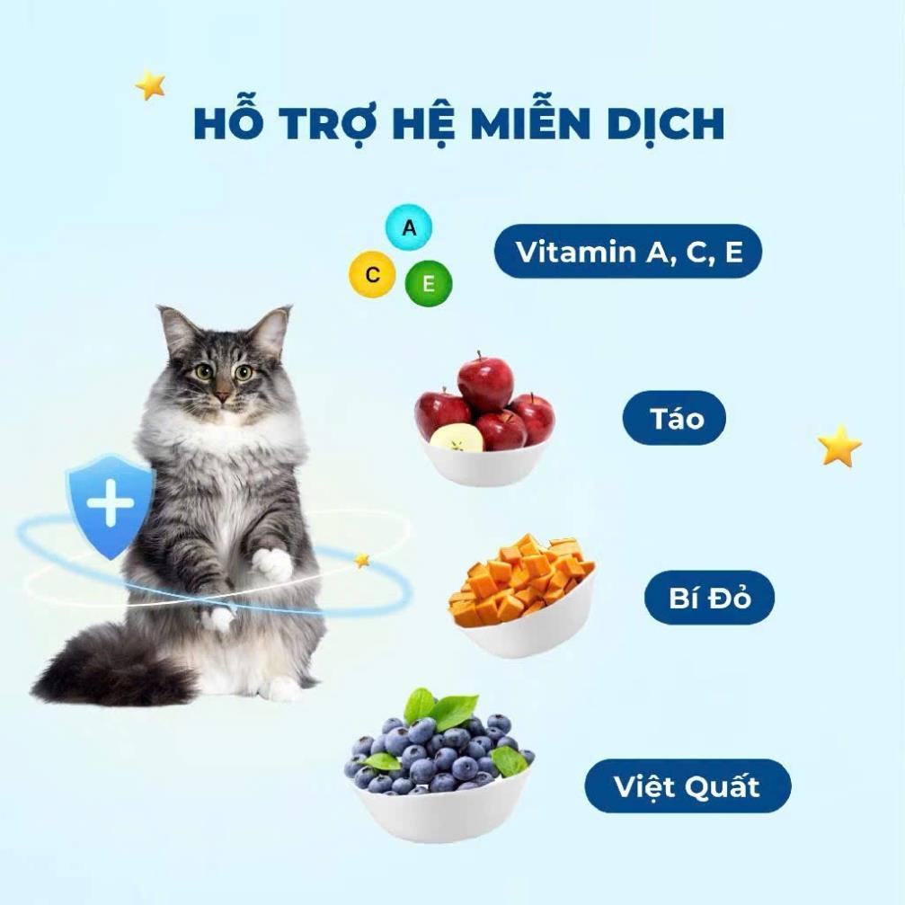 Hạt Mix Thịt Sấy Mr.Vet G1 Không Ngũ Cốc Cho Mèo Mọi Độ Tuổi Mix Topping 1kg