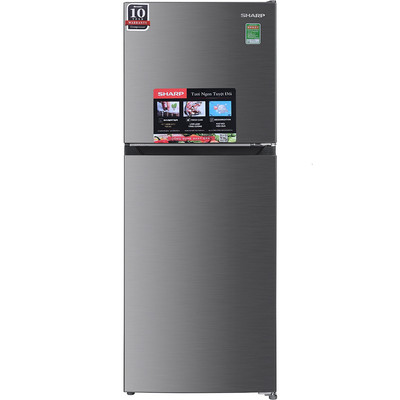 [CHÍNH HÃNG] Tủ Lạnh 2 Cánh 198L Sharp SJ-X198V-SL - Công Nghệ Inverter tiết kiệm điện
