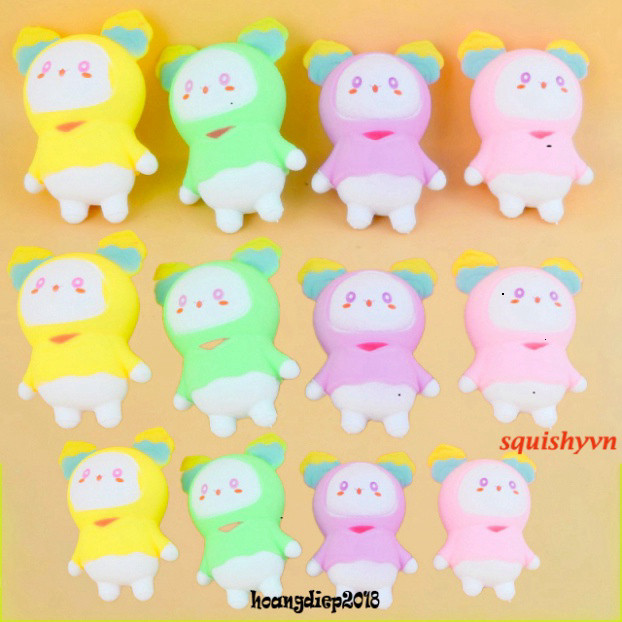 Thỏ Molang mềm dẻo⚡ HOT TREND ⚡ Squishy Mochi Cute, công cụ giải trí thư giãn cute tiêu tan mệt mỏi 