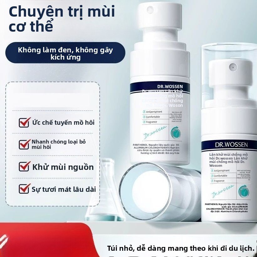 Thuốc xịt khử mùi hôi nách, khử mùi cơ thể, chứa zirconium aluminum tetrachlorohydrexane dành cho cả