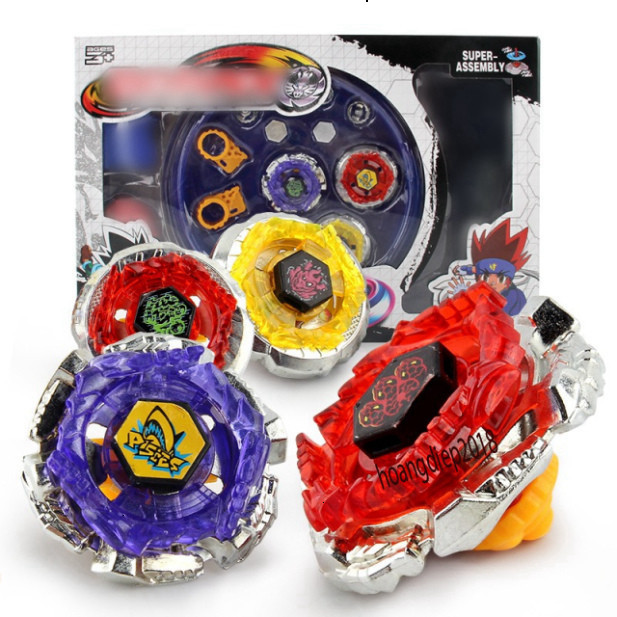 Bộ đồ giải trí quay hồi chuyển Beyblade Burst GT B-150 Union Achilles CN XT có dây phóng/thước
