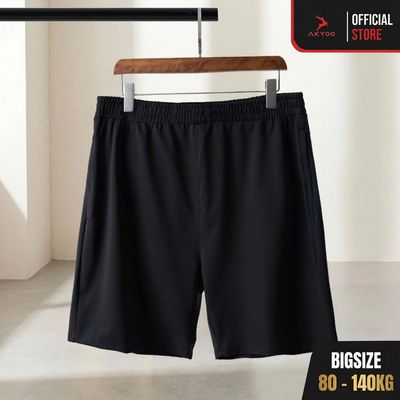 Quần Sooc Thun Bigsize Nam 80-140kg - Thoáng Mát, Dễ Chịu - SN D TRON