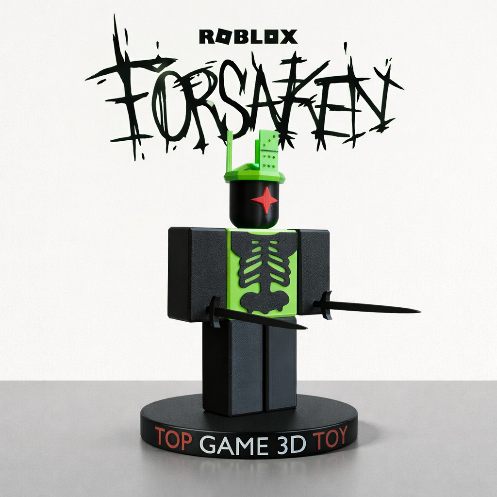 [ROBLOX] Đồ Chơi Mô Hình 1x1x1x1 Roblox Forsaken Có Khớp Linh Hoạt 360
