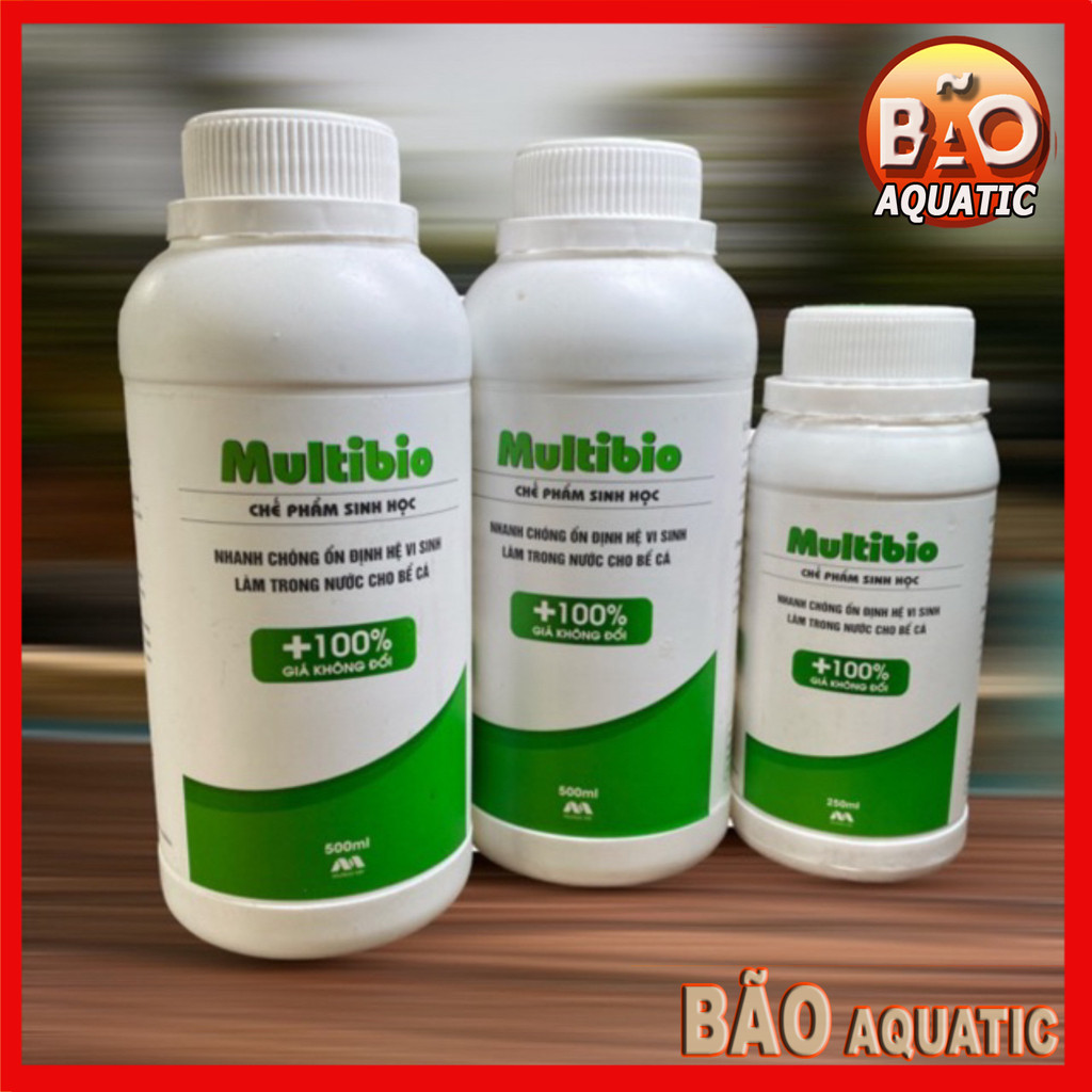 Vi Sinh MultiBio Chế phẩm cho bể cá cảnh