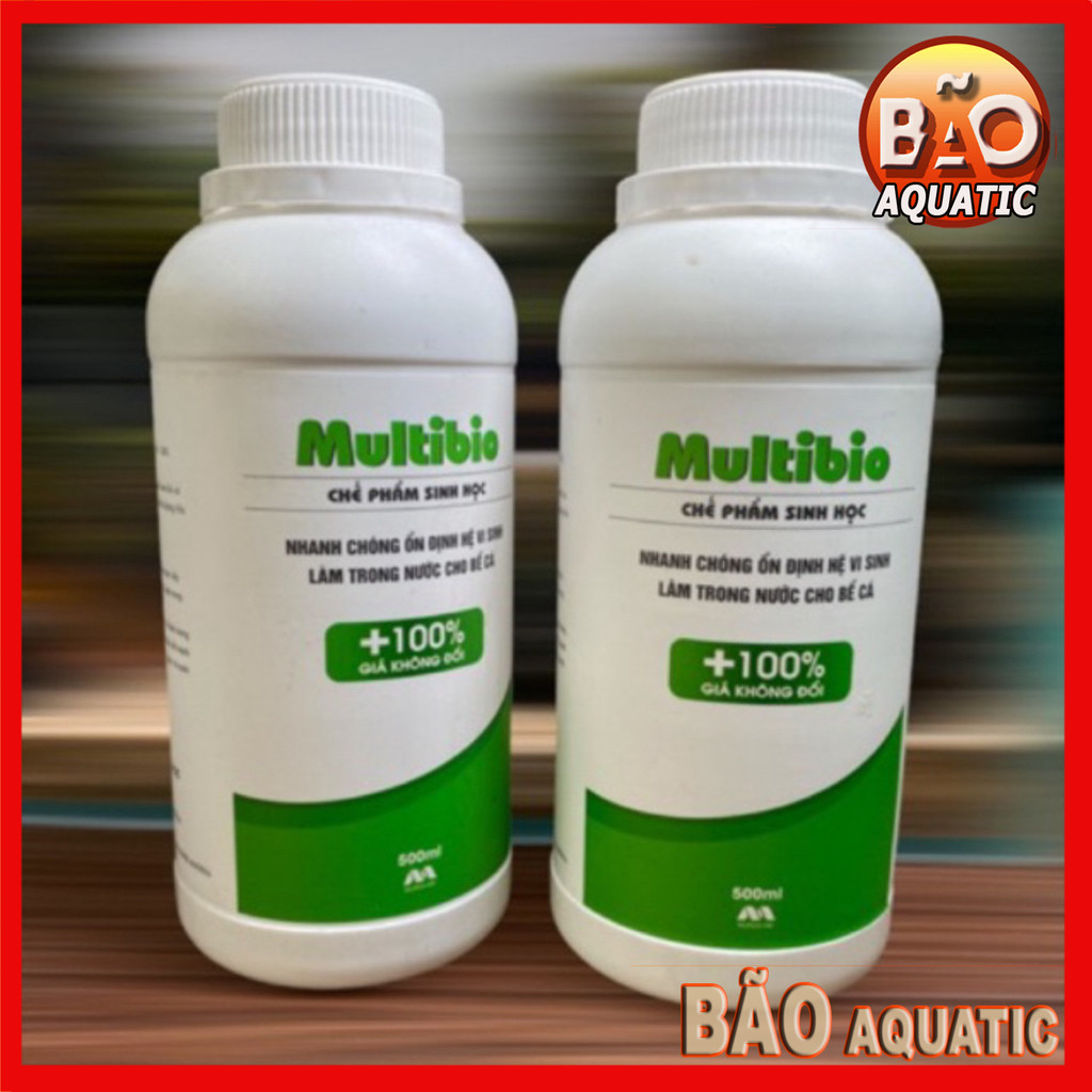 Vi Sinh Multi Bio 500ml Multibio xử lý nước bể cá