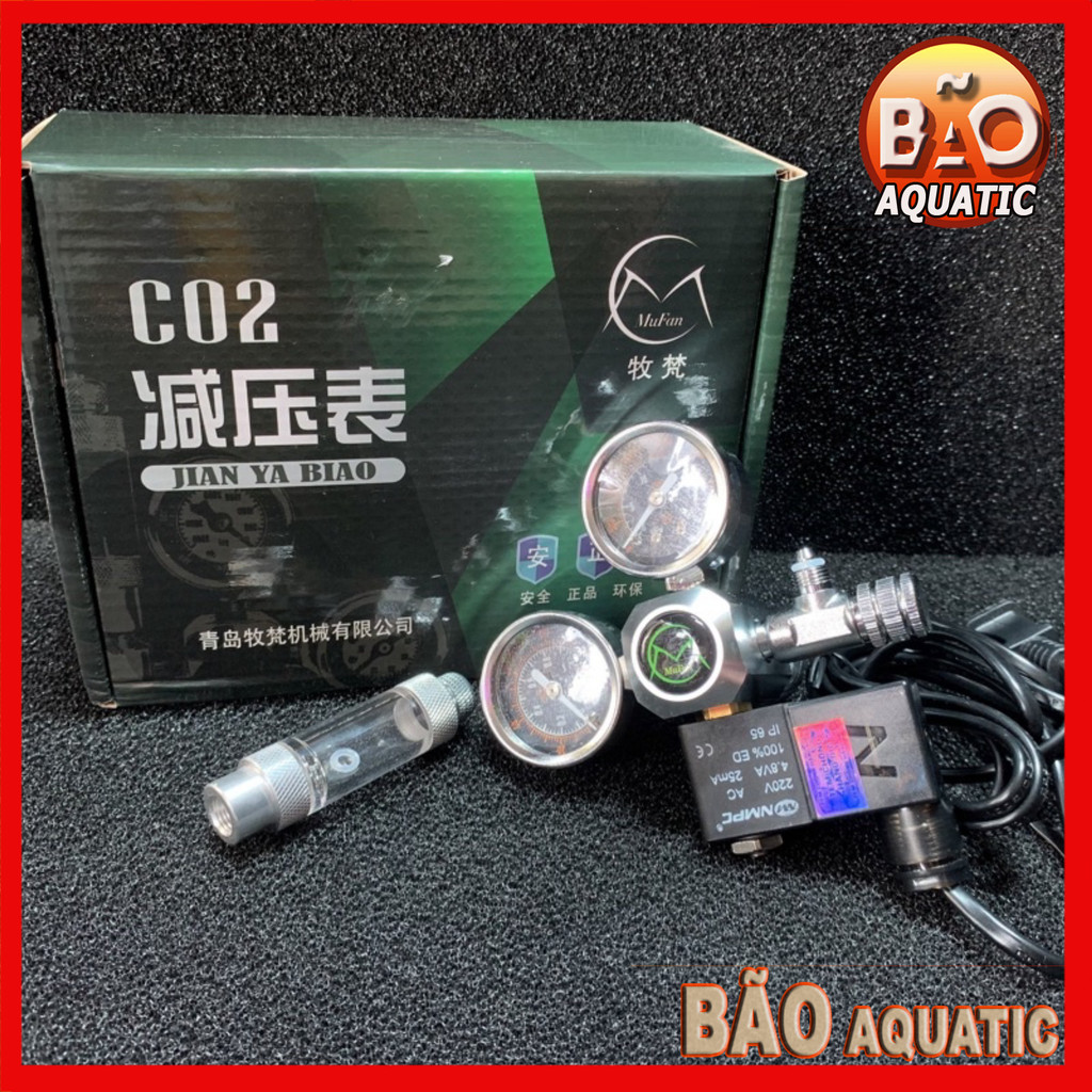 Van điện Mufan Co2 cho bể thuỷ sinh