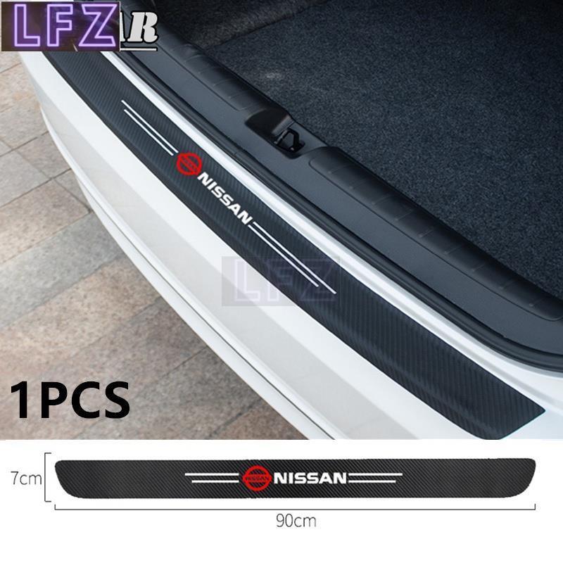 1 Miếng Dán Sợi Carbon Chống Trầy Cho Xe Hơi Nissan March Juke Skyline Terrano Gtr Livina Serena Xtr