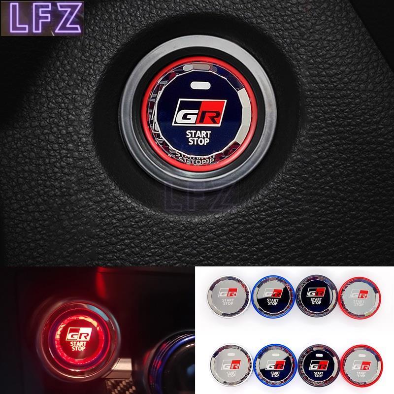 Nắp Đậy Nút Khởi Động Cho Xe Hơi Toyota GR Agya Raize Calya Avanza Veloz Rush Innova bZ4X Vios Fortu