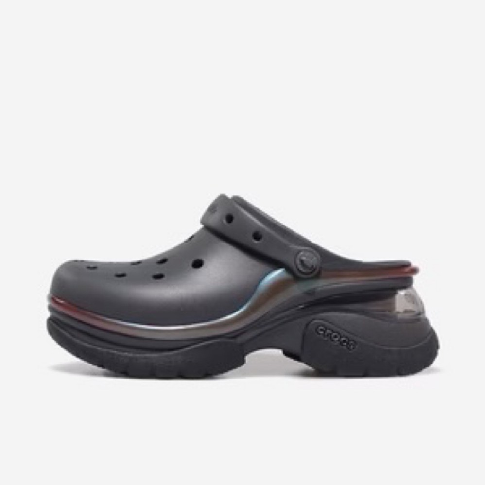 [ CHÍNH HÃNG ] Giày Dép Crocs Super Bae Clog Black