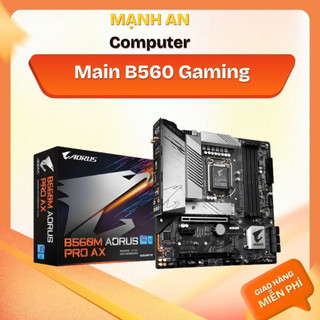 Main Bo Mạch Chủ B460 | B560 | Z490 | Z590 Dòng Gaming 4 Khe Ram Chất XỊn Và Cam kết Zin ạ