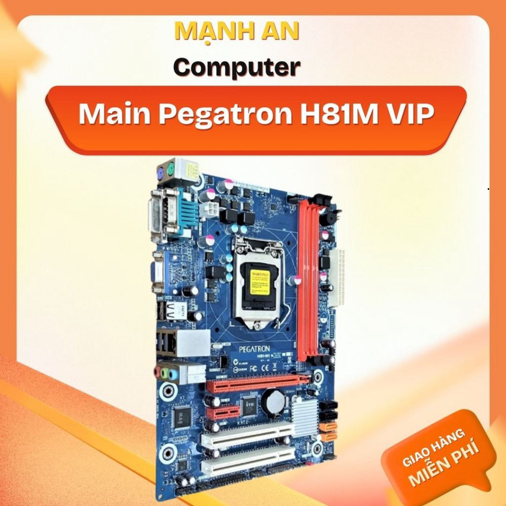 Main Pegatron H81 NHập Khẩu Hàn Đẹp Long Lanh Cam Kết Zin ko Lỗi Lầm