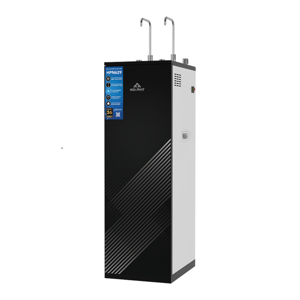 [CHÍNH HÃNG]  Máy Lọc Nước RO Nóng Nguội Lạnh Hòa Phát HPN629 - Hệ10 Lõi Lọc - 3 Chế độ nước, 2 Vòi