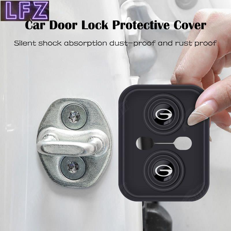 GAC Motor Car Silicone Door Lock Cover Bảo vệ cửa Mềm mại và chống sốc cho Trumpchi GA4 GS3 GS4 Emko