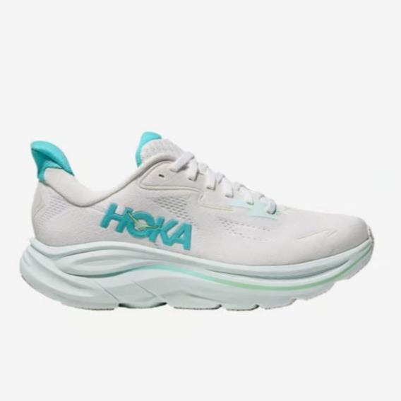 Giày Chính Hãng Hoka Clifton 10 Wide - White/Cielo Blue